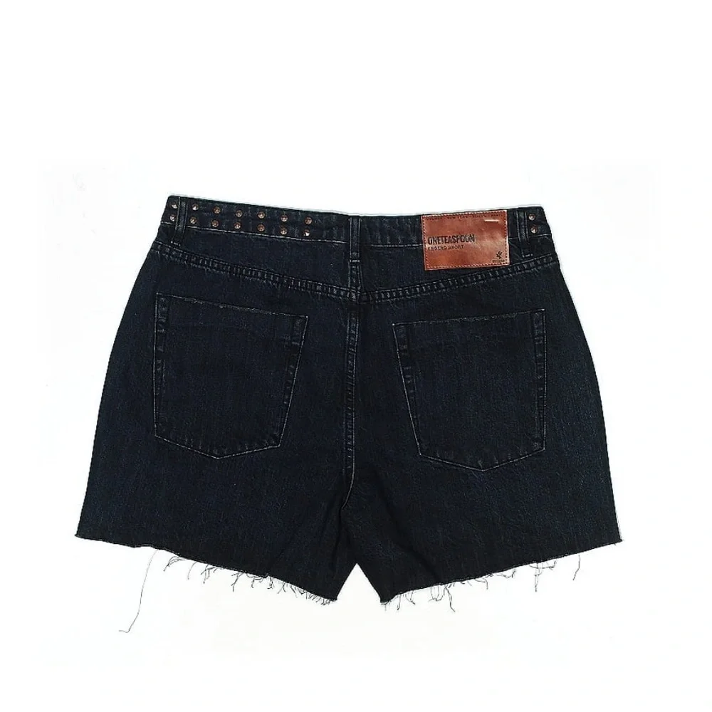 One Teaspoon Legend Mom Fit High Rise Fox Black Stud Women’s 34 - Picture 3 of 5